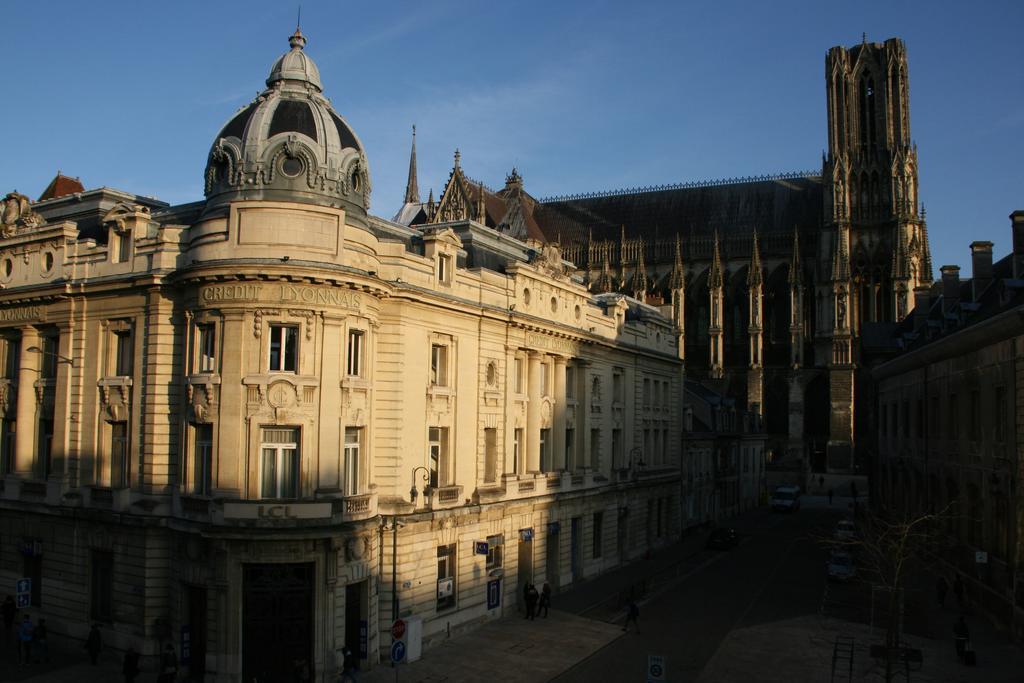 Les Berceaux De La Cathedrale Apartamento Reims Exterior foto